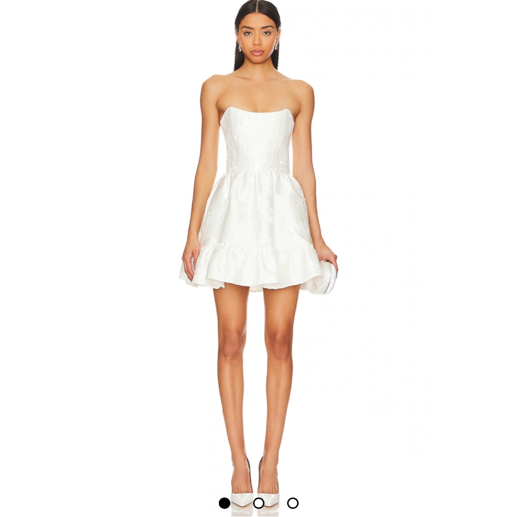 V. Chapman Ginny Corset Mini Dress